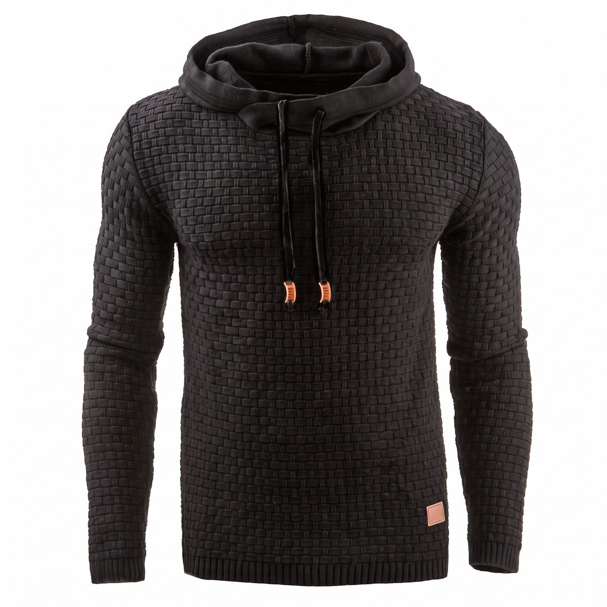 Marcus – Men’s Textured Hooded Knit Sweater