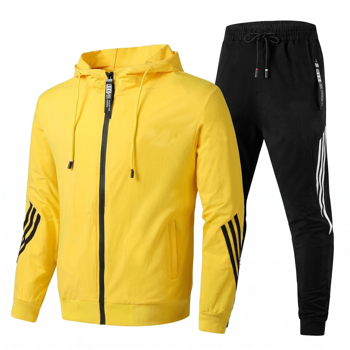 Etienne - Men's Zip-Up Hoodie and Jogger Tracksuit Set