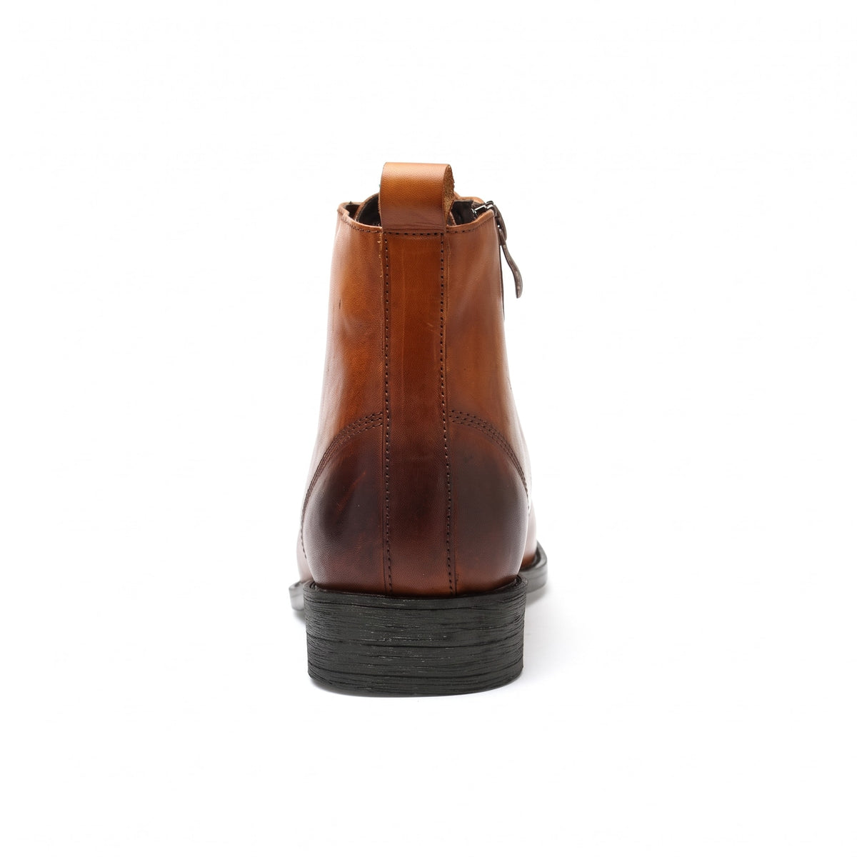 John - Men's Lace-Up Ankle Boots with Pointed Toe