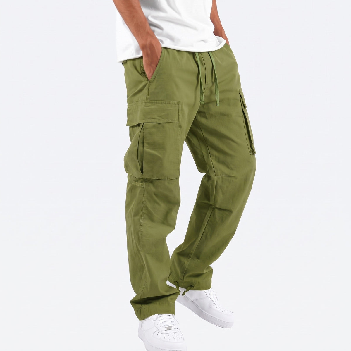 Marcus – Men’s Relaxed Fit Utility Cargo Trousers