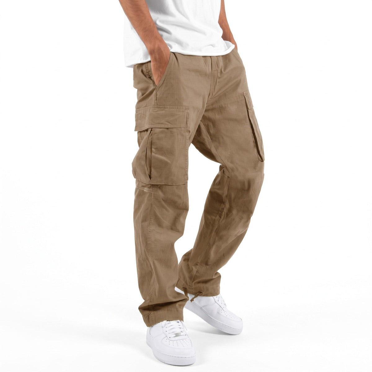Marcus – Men’s Relaxed Fit Utility Cargo Trousers