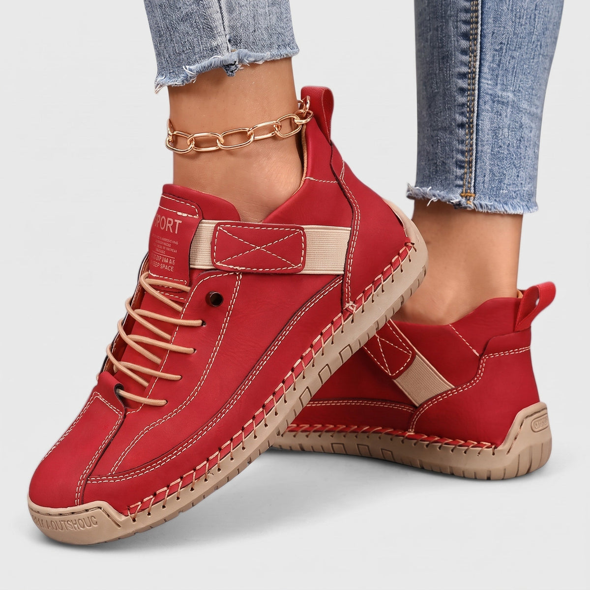 Kimberly - Women’s Low-Top Lace-Up Sneakers