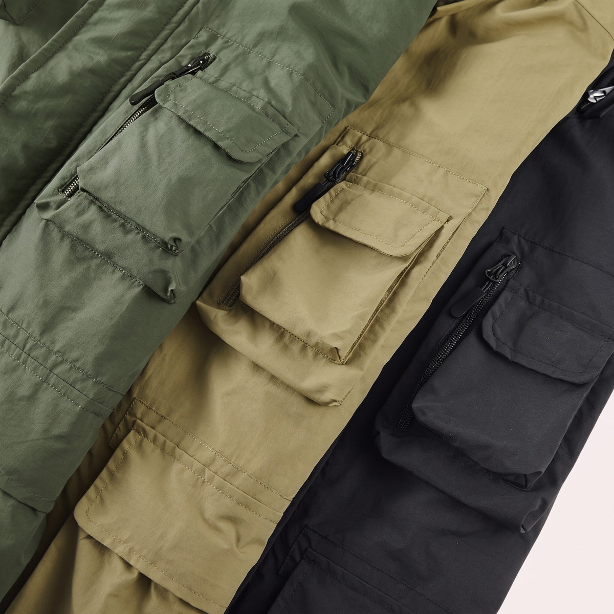 Marcus - Men's Hooded Multi-Pocket Utility Jacket
