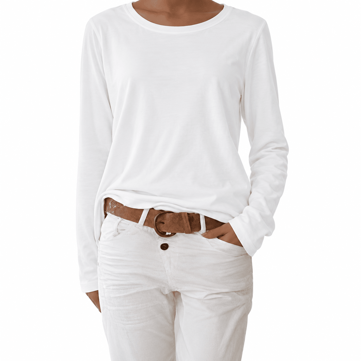 Sophie – Women’s Boat Neck Relaxed Fit Sweater Top