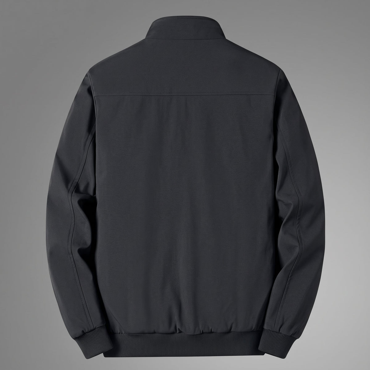 Tom - Men's Water-Resistant Quilted Jacket with Stand Collar