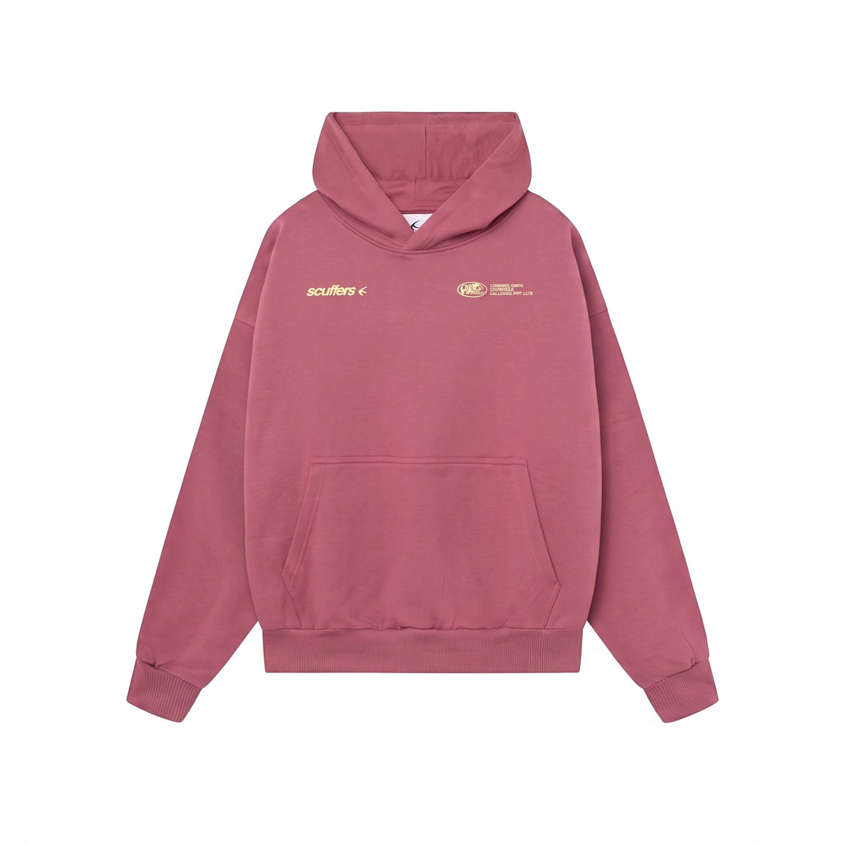 Harper - Unisex Oversized Cropped Hoodie with Dropped Shoulders