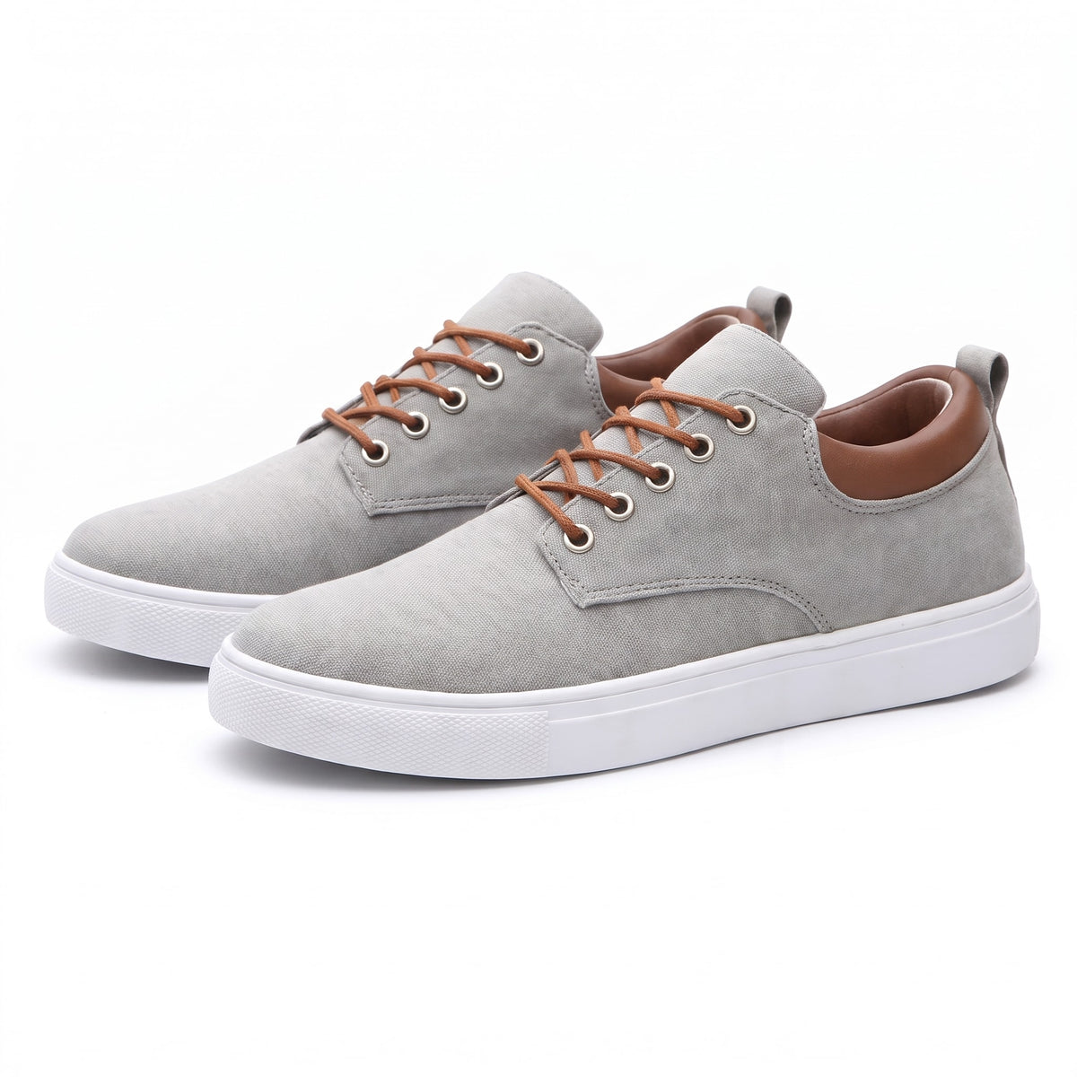 Marcus – Men’s Low-Top Canvas Sneakers