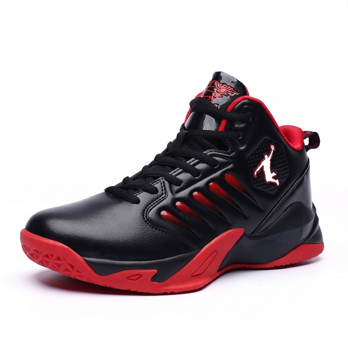 Marcus - Men's High-Top Basketball Sneakers with Cushioned Sole