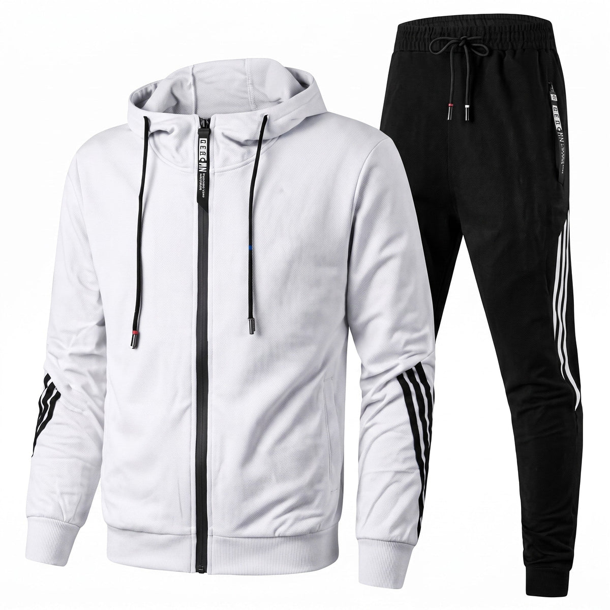 Etienne - Men's Zip-Up Hoodie and Jogger Tracksuit Set