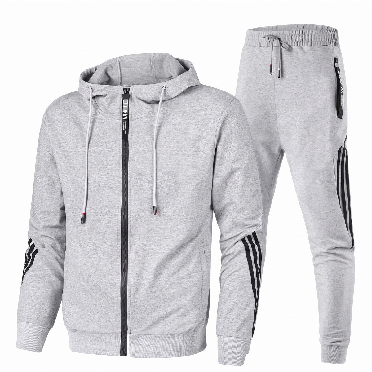 Etienne - Men's Zip-Up Hoodie and Jogger Tracksuit Set