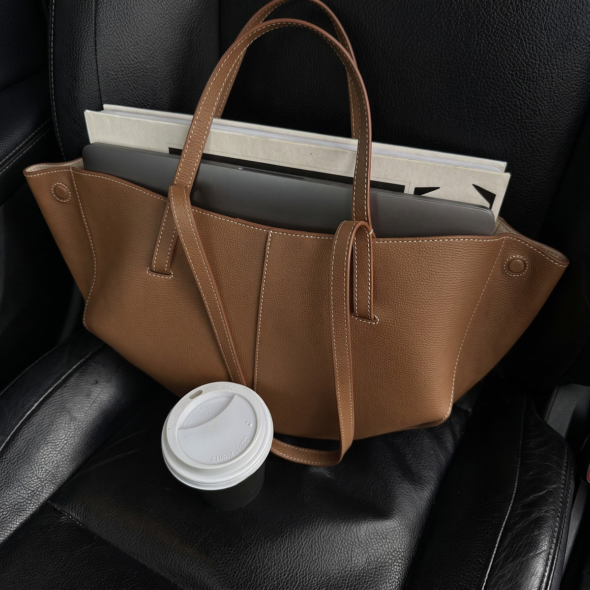 Emma – Women’s Large Capacity Leather Tote Bag