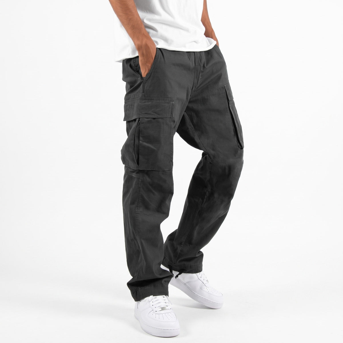 Marcus – Men’s Relaxed Fit Utility Cargo Trousers