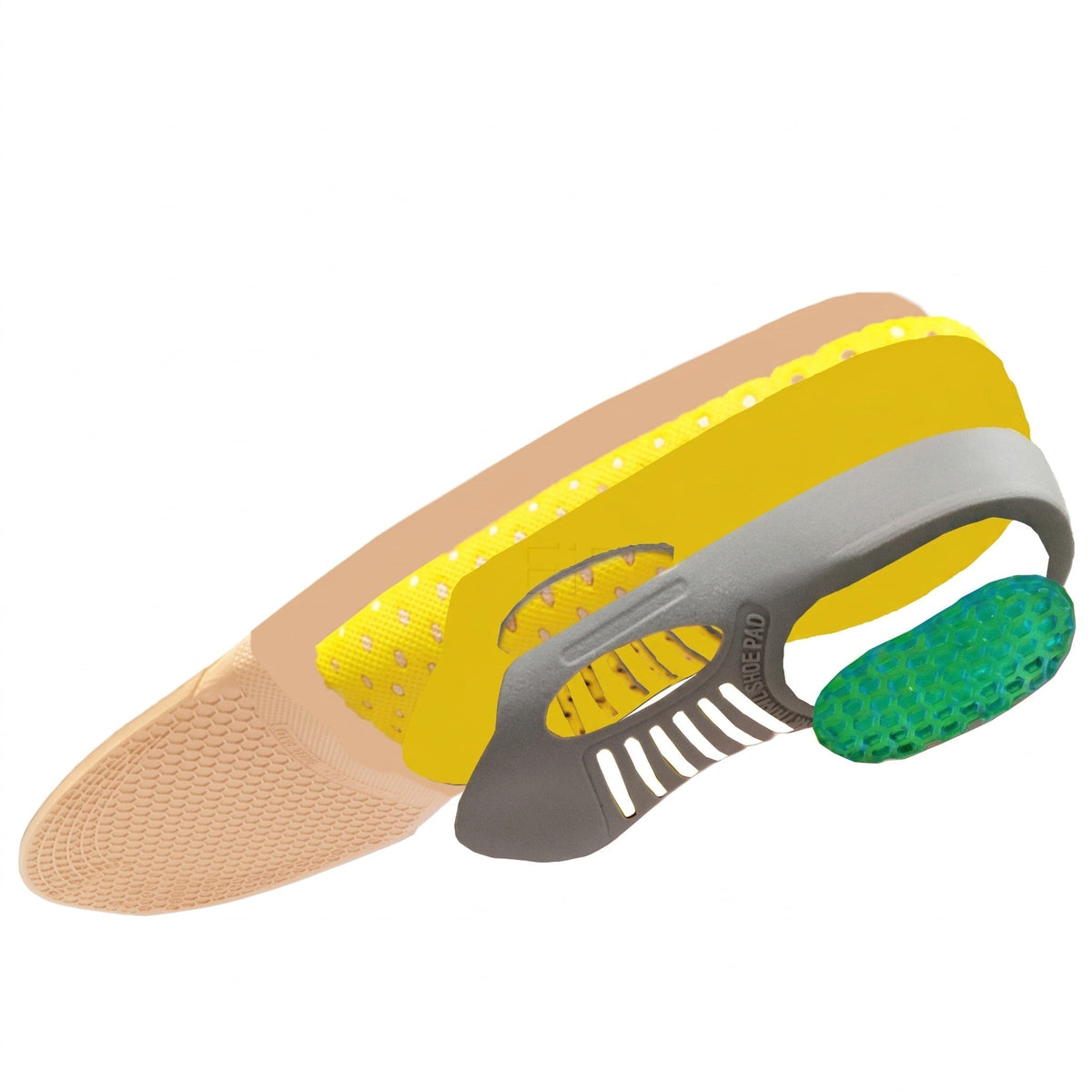 Marcus – Unisex Gel Insoles with Shock Absorption and Arch Support