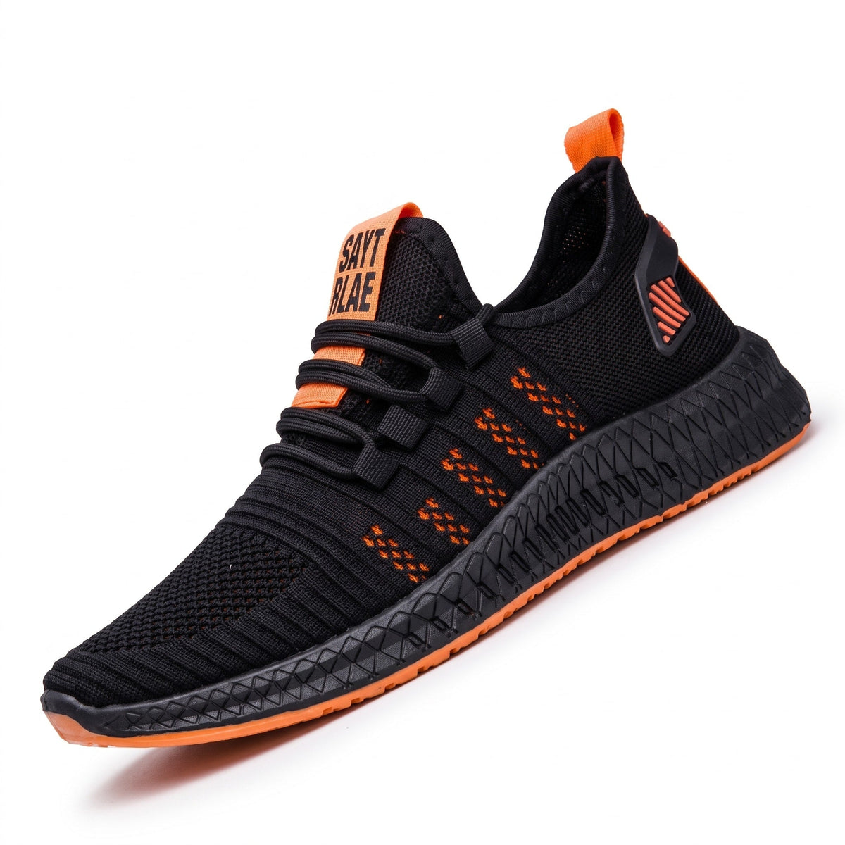 Marcus – Men’s Breathable Knit Low-Top Lace-Up Sneakers
