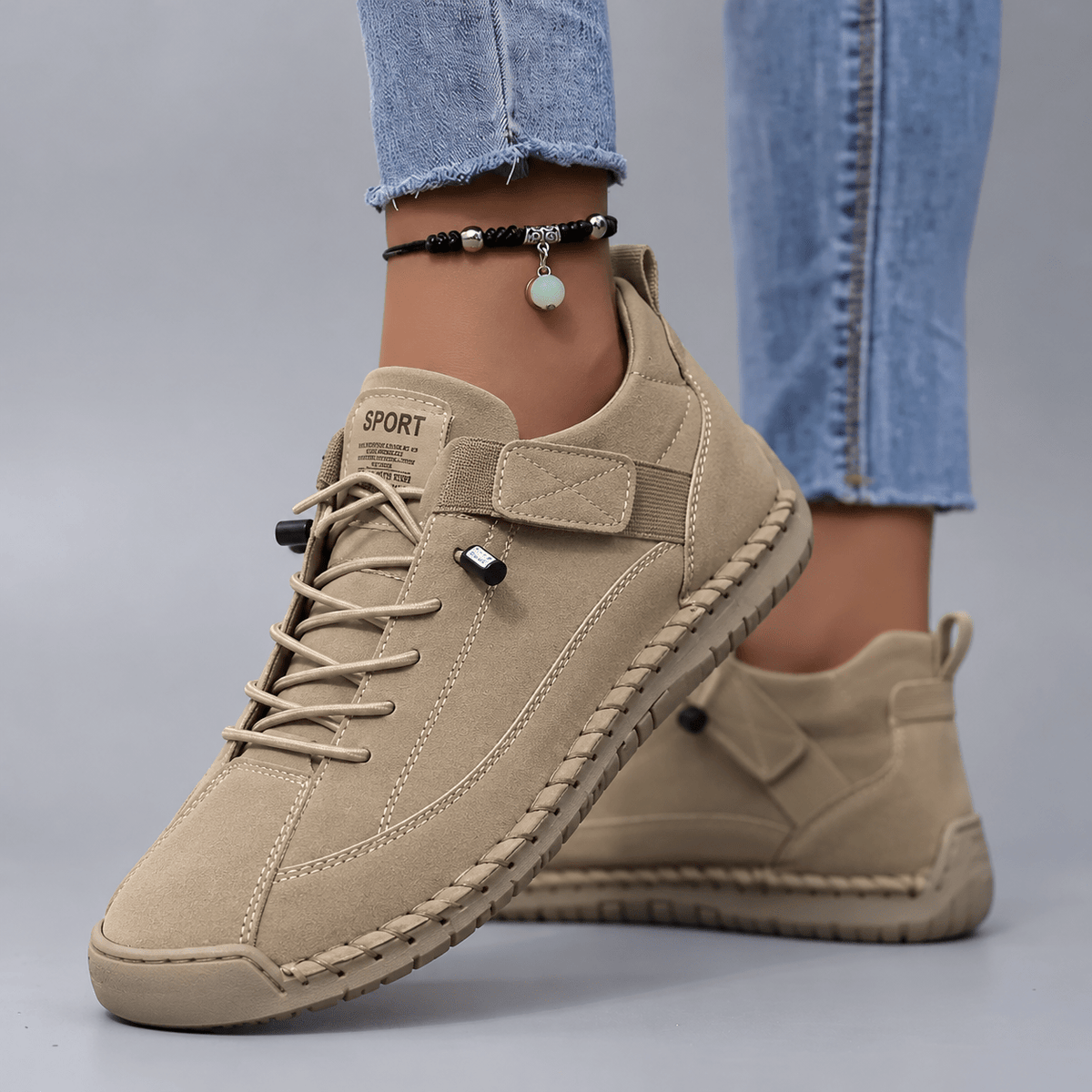 Kimberly - Women’s Low-Top Lace-Up Sneakers