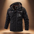 Marcus - Men's Hooded Parka Jacket with Cargo Pockets