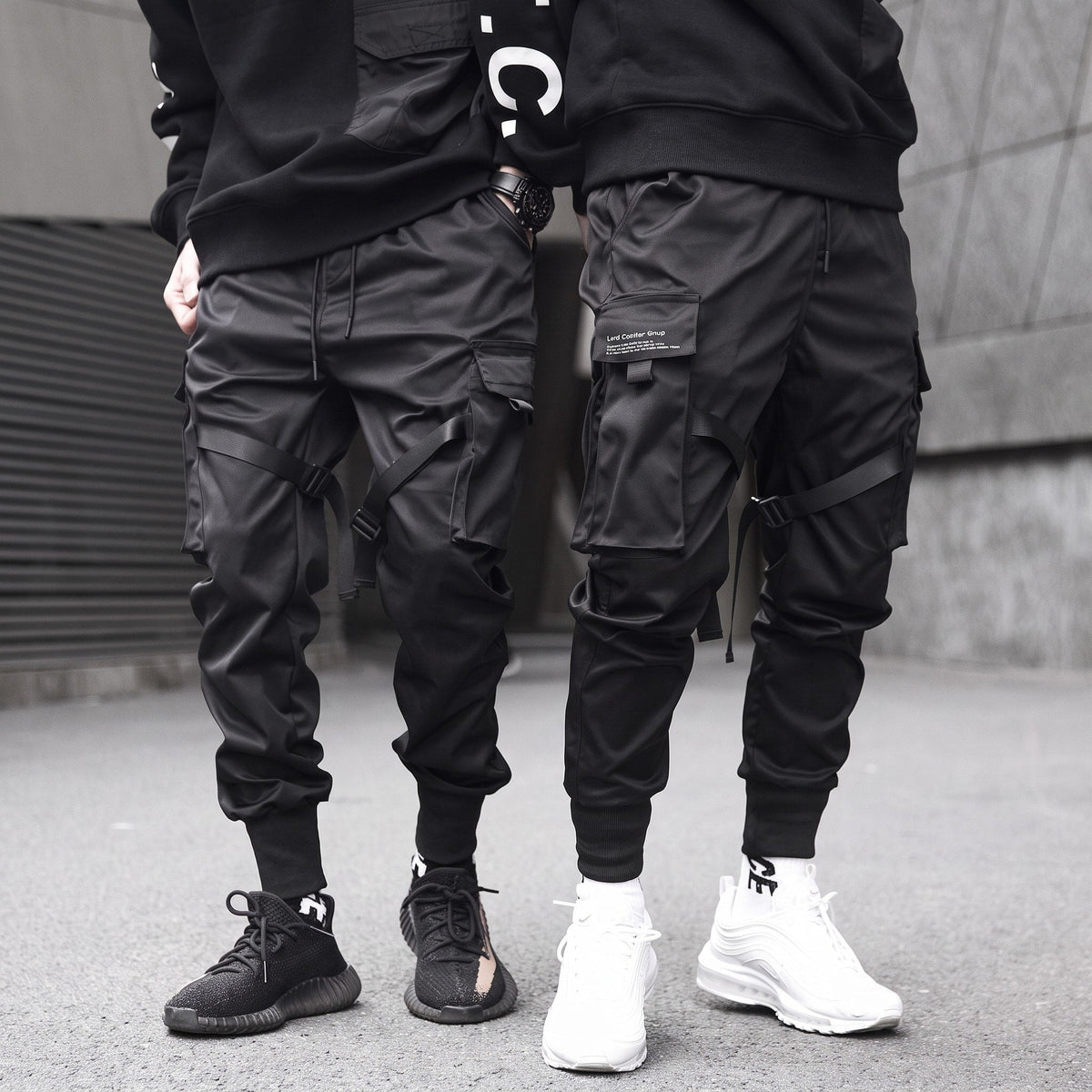 Marcus - Men's Tactical Cargo Joggers with Adjustable Straps
