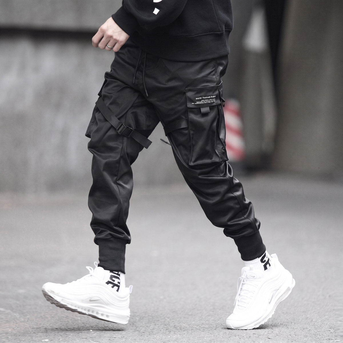 Marcus - Men's Tactical Cargo Joggers with Adjustable Straps