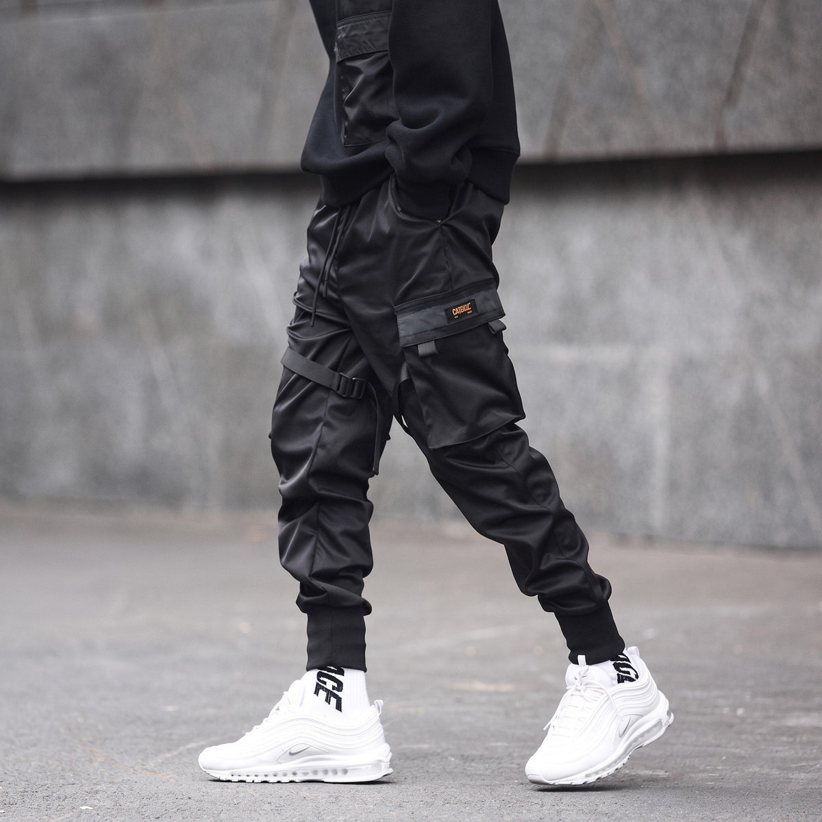 Marcus - Men's Tactical Cargo Joggers with Adjustable Straps