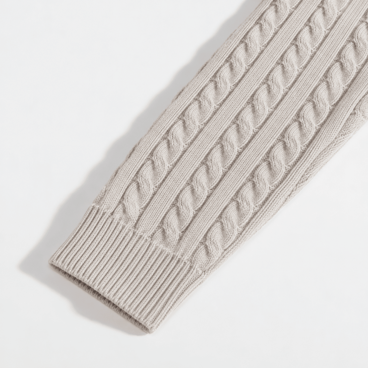 Marcus – Men’s Cable-Knit Quarter-Zip Sweater
