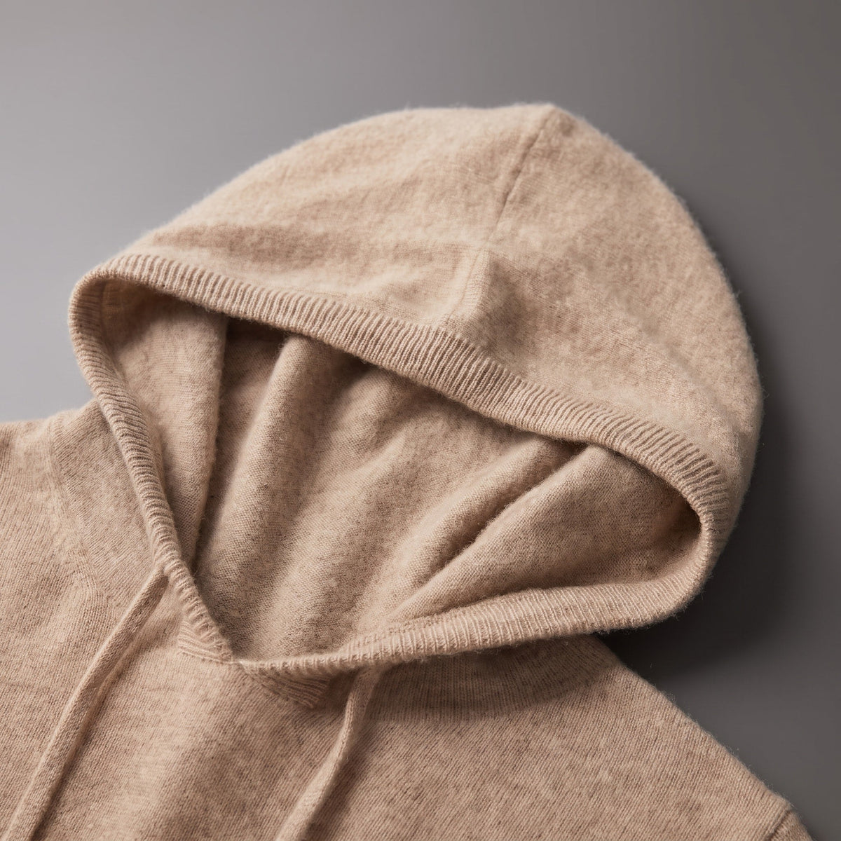 Marcus – Men’s Hooded Sweater with Drawstring and Ribbed Hem