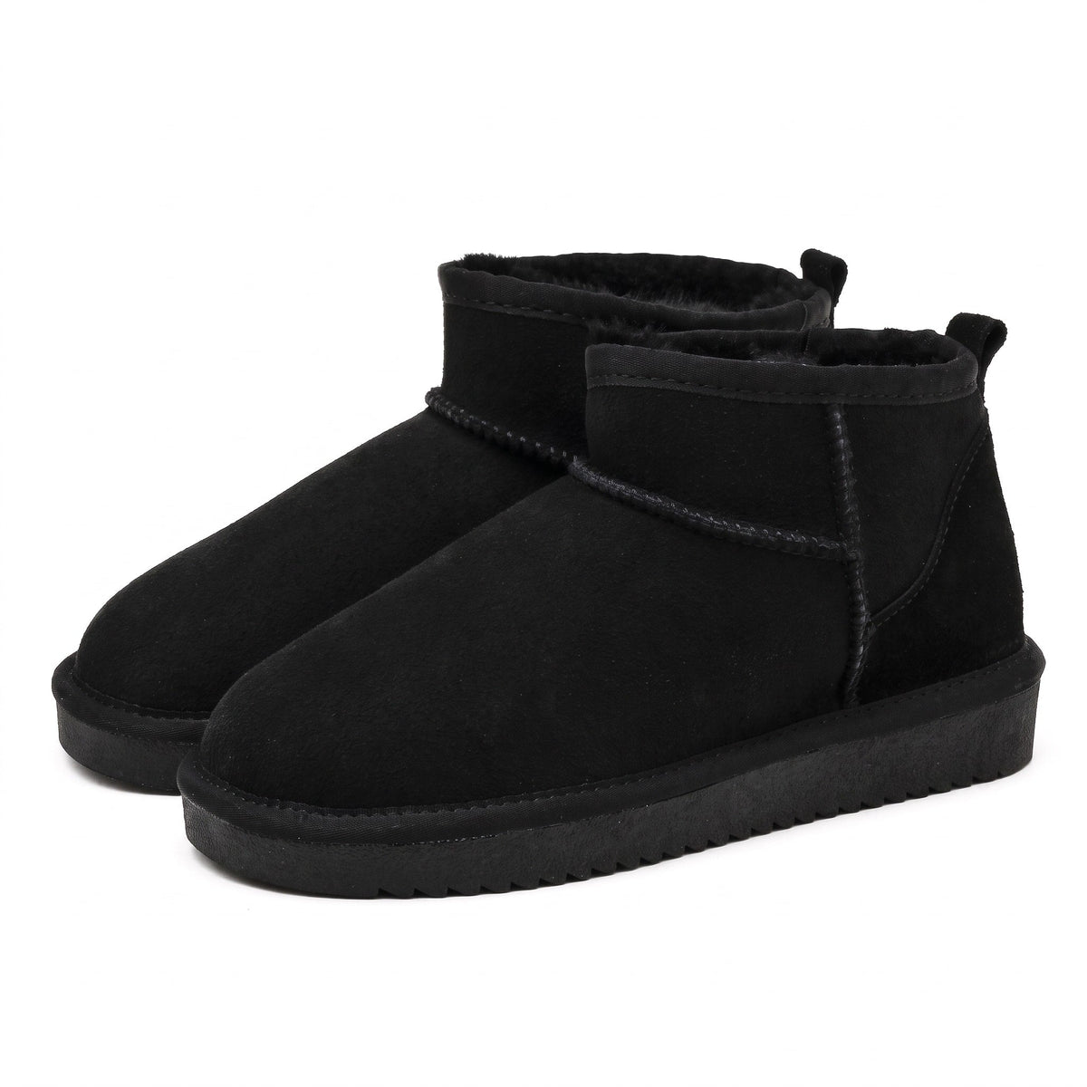 Sophie - Women's Ankle Boots with Faux Fur Lining and Cushioned Sole