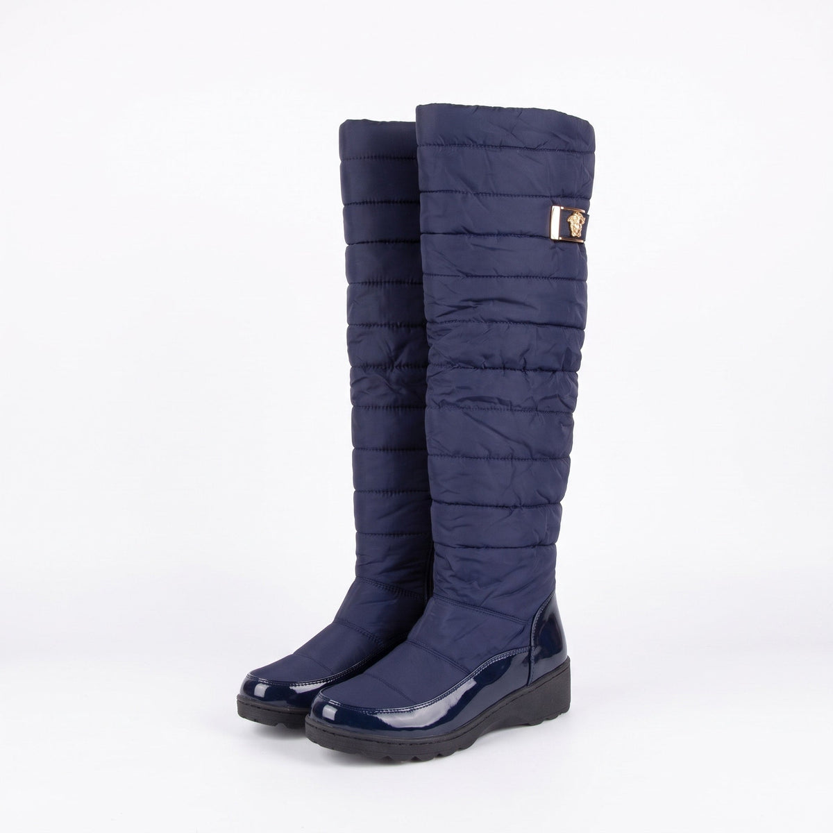 Olivia - Women's Over-the-Knee Waterproof Snow Boots with Faux Fur Lining
